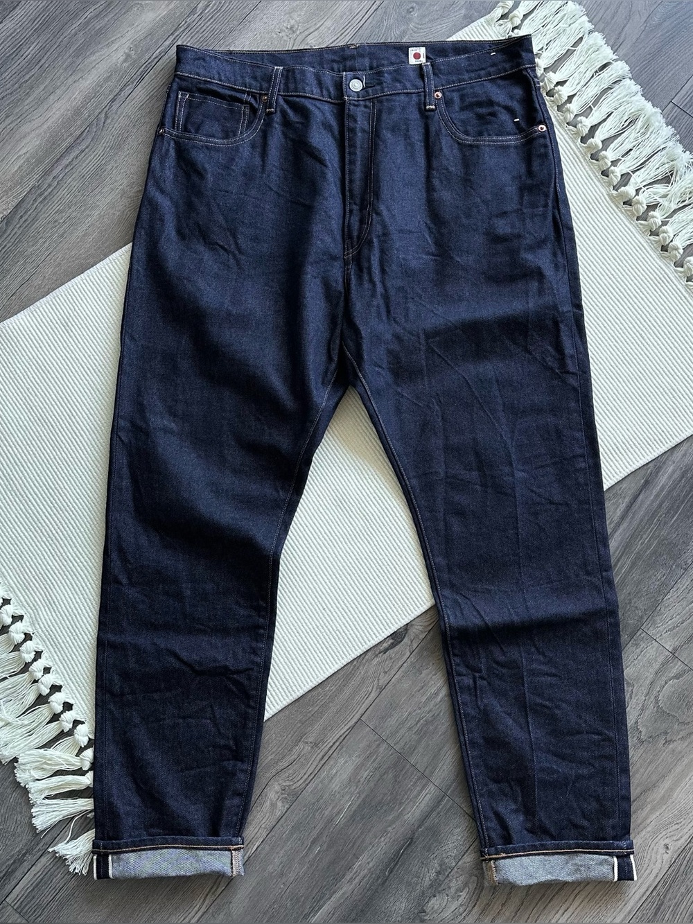 Levi’s Premium Japanese Fabric Selvedge Denim High-Rise Slim Jeans